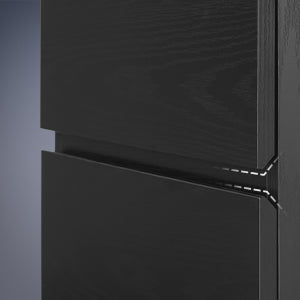 VASAGLE Bedside table with LED lighting