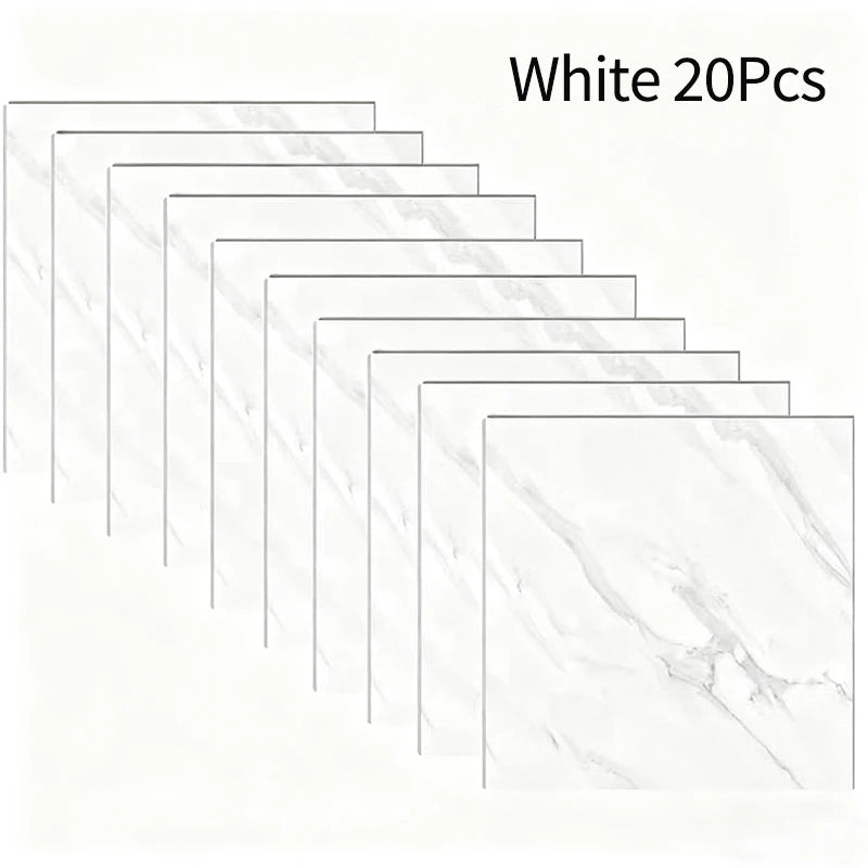 Imitation ceramic tiles marble wall stickers PVC waterproof