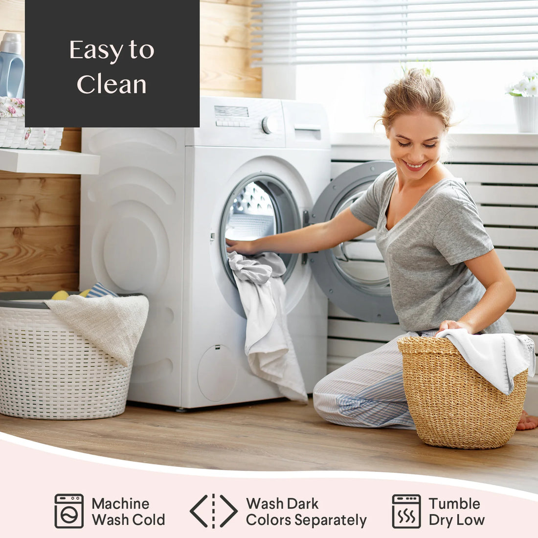 Pillow Protectors, 4 Pack of 100% Waterproof