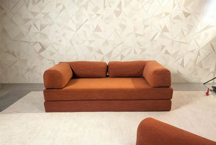 Modern high-density foam corner sofa bed