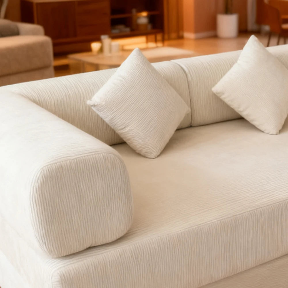 Modern minimalist sofa. Modular living room multi-directional combination sofa