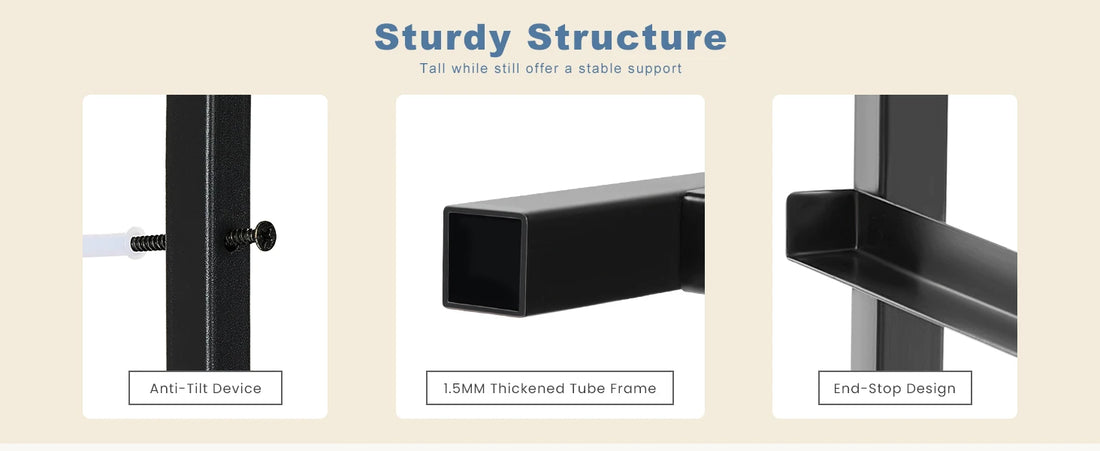 JHK Desser For Bedroom With 7 Fabric Drawers