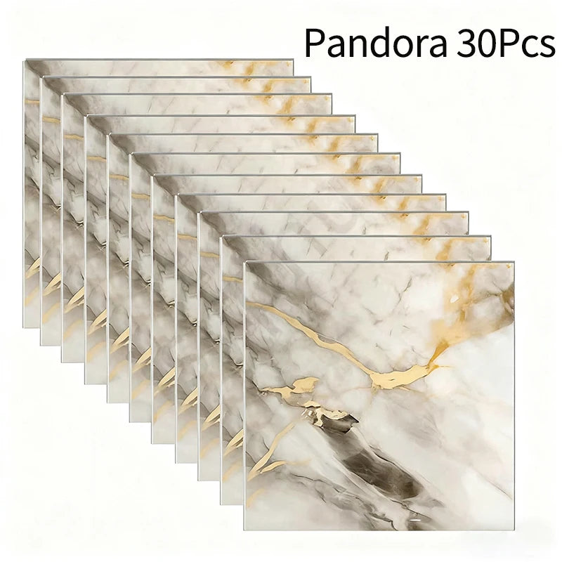 Imitation ceramic tiles marble wall stickers PVC waterproof