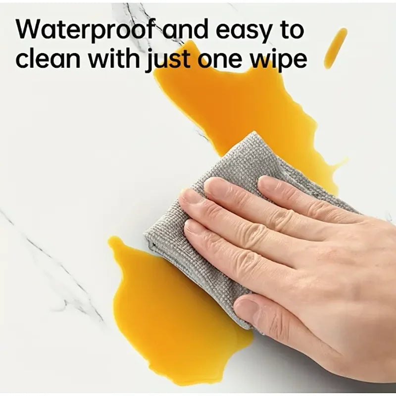 Imitation ceramic tiles marble wall stickers PVC waterproof