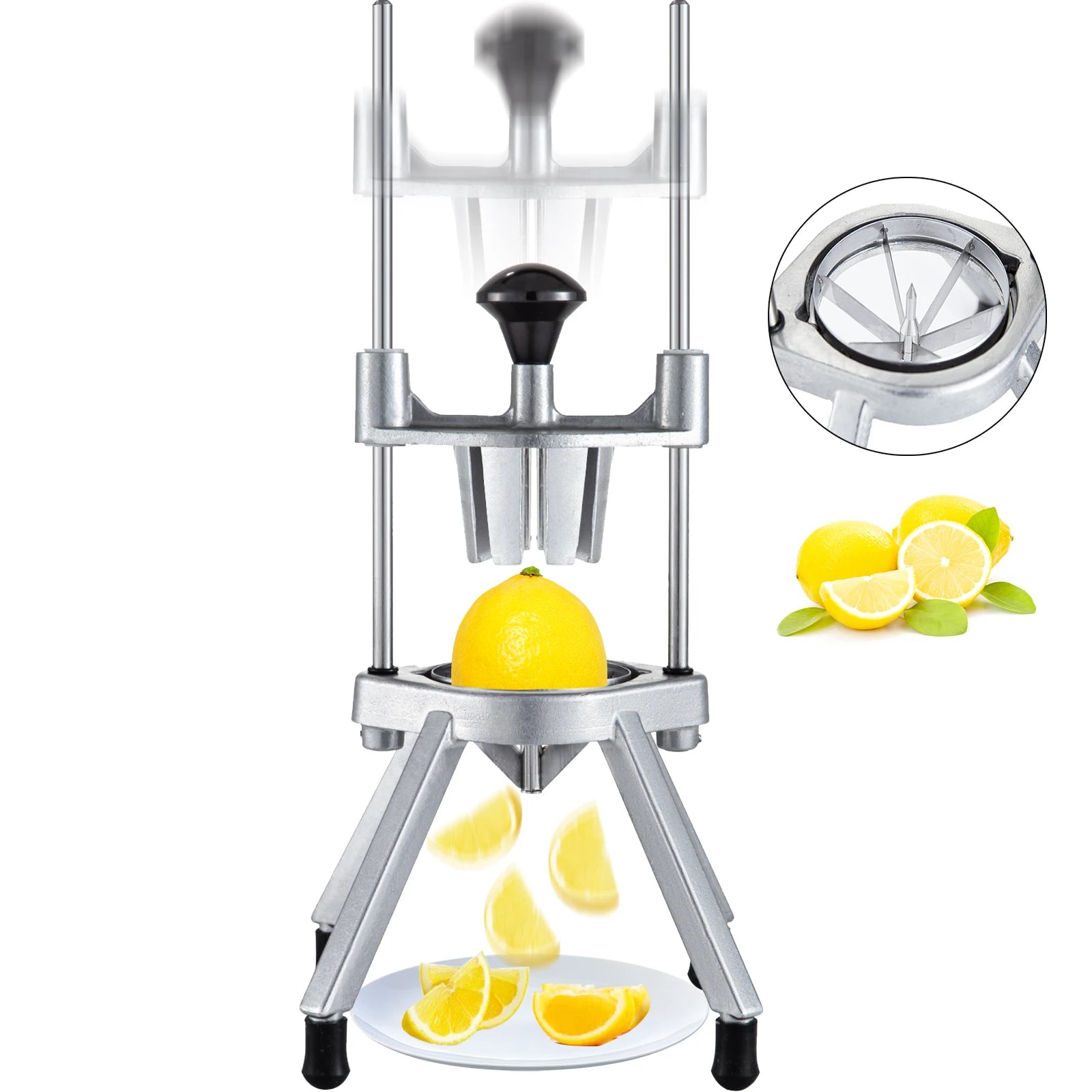 SucceBuy 4/6/8-Section Lemon Wedge Slicer Chopper Commercial