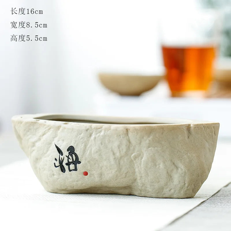 Creative Retro Wind Non-porous Perforated Plant Flower Pot