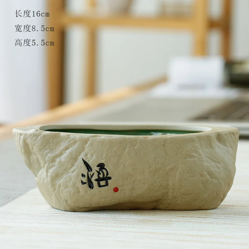 Creative Retro Wind Non-porous Perforated Plant Flower Pot