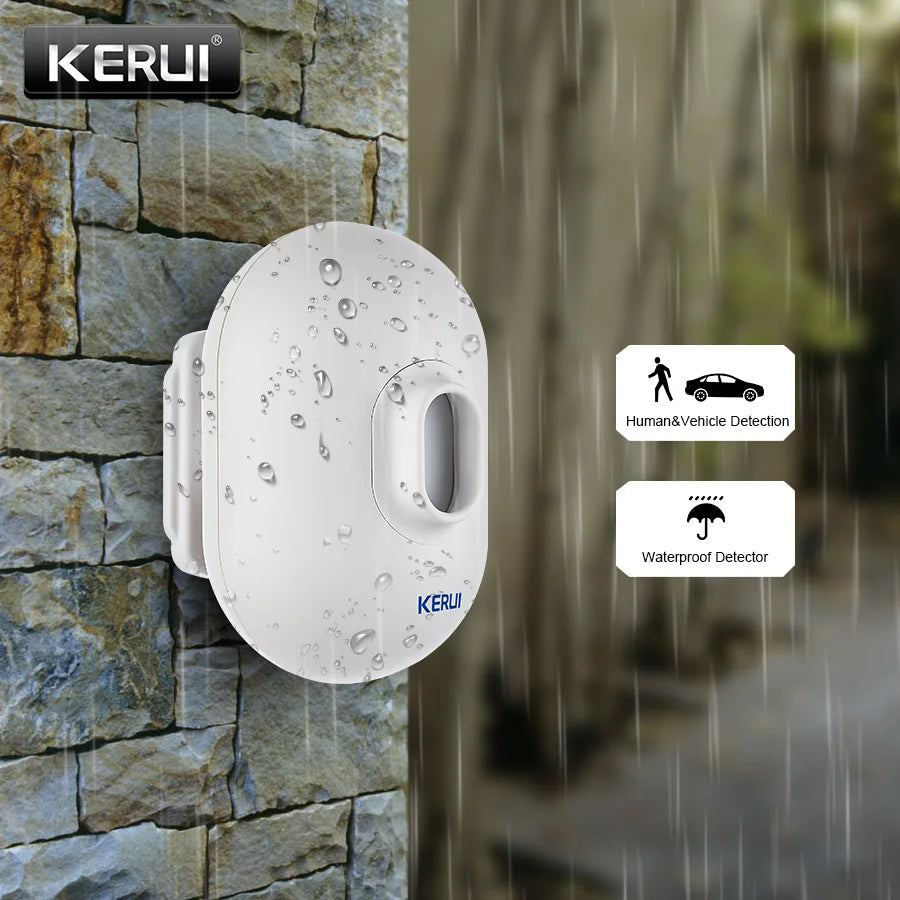 KERUI P861 Waterproof PIR Motion Sensor Detector For KERUI Wireless