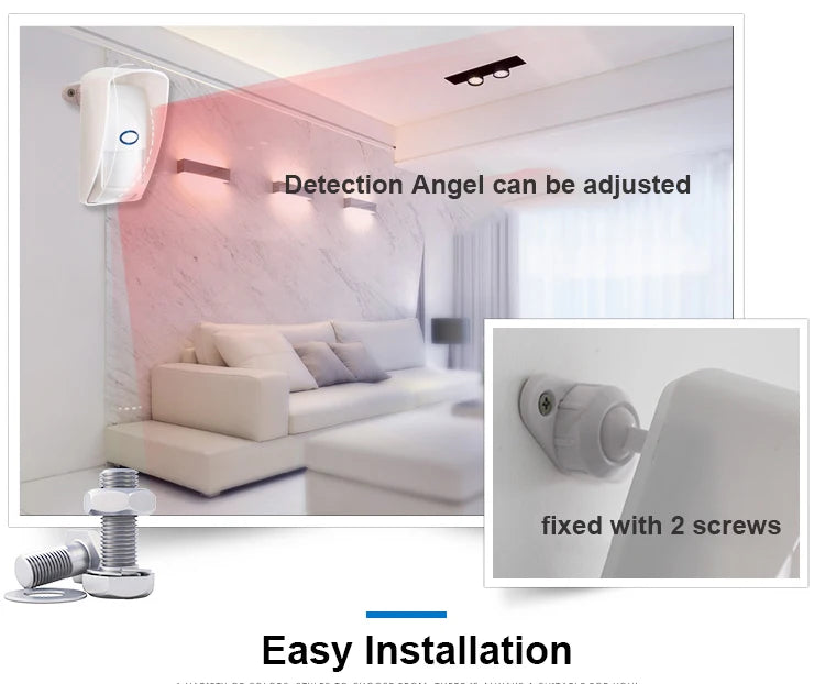 Outdoor Waterproof Wireless Animal Immune Infrared Detector