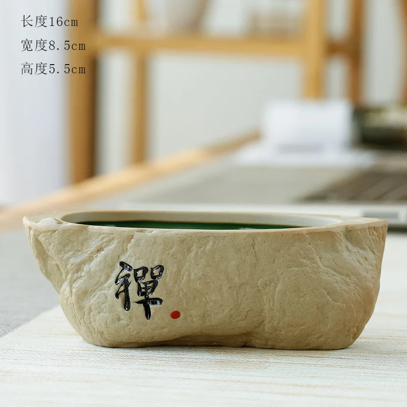 Creative Retro Wind Non-porous Perforated Plant Flower Pot