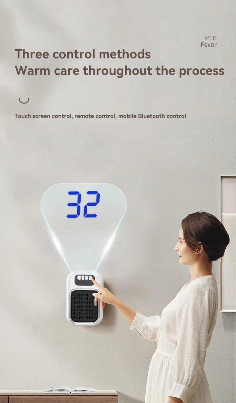 Xiaomi New Portable Heater Mini Electric Heater Plug in Wall Room Heater