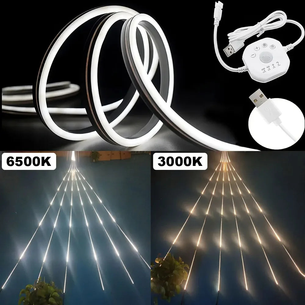 Flowing light strip LED Motion Sensor Light Indoor Under Bed Lights