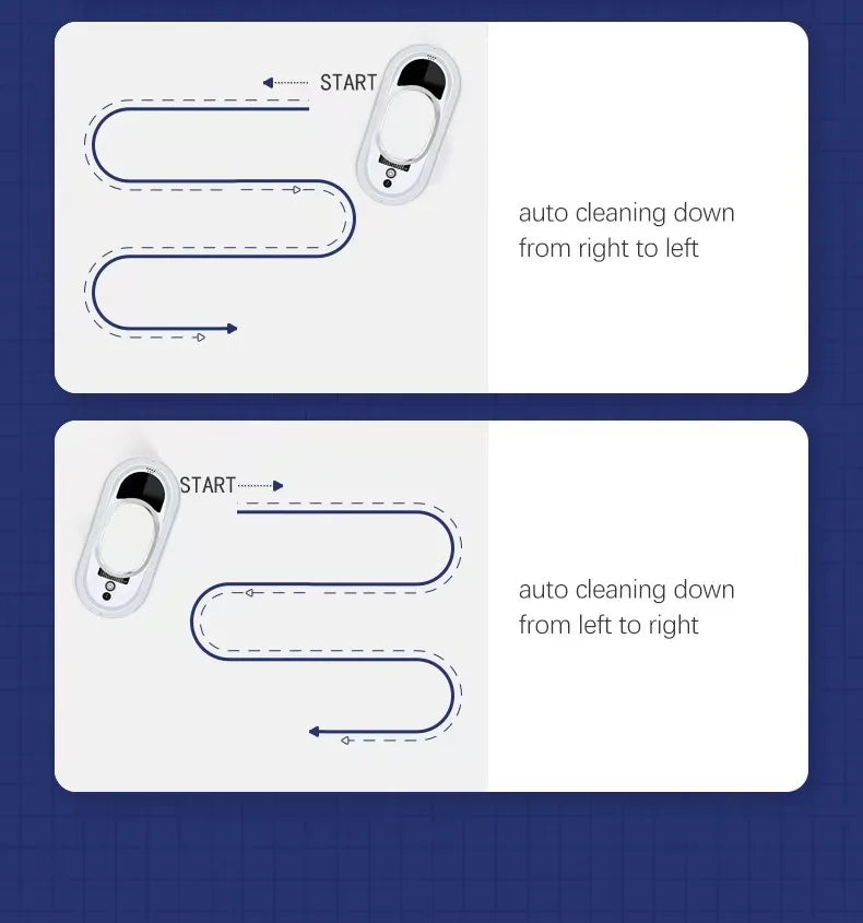 Window Robot Vacuum Cleaner Cleaning Electric Glass limpiacristales