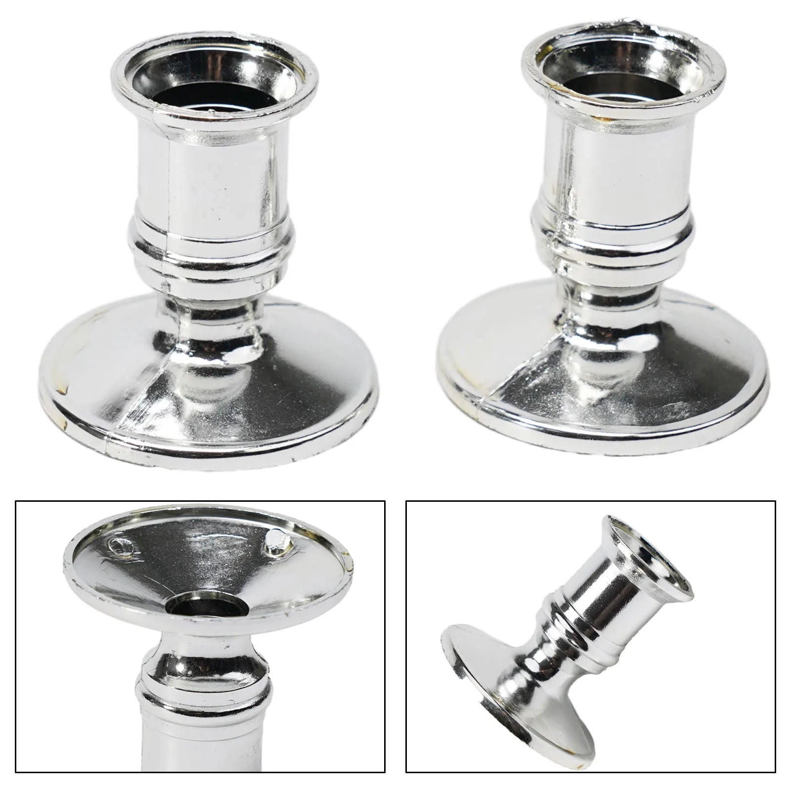 2pcs Taper Candle Holders Candlestick