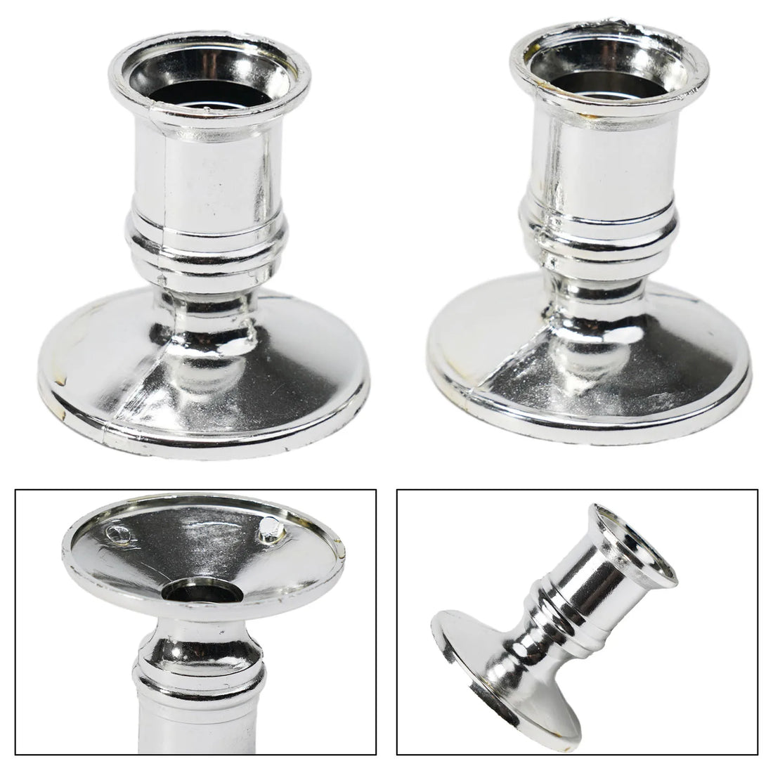 2pcs Taper Candle Holders Candlestick