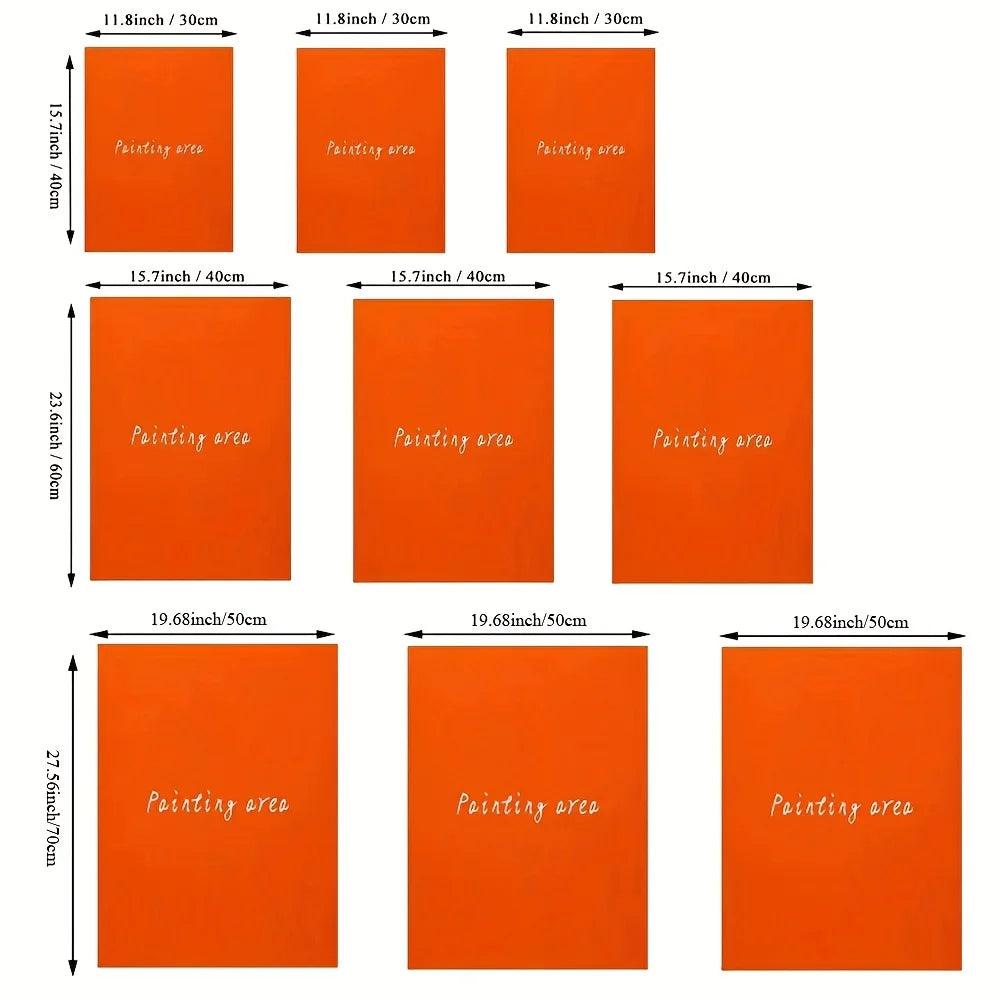 3pcs Canvas Poster, Religion Art