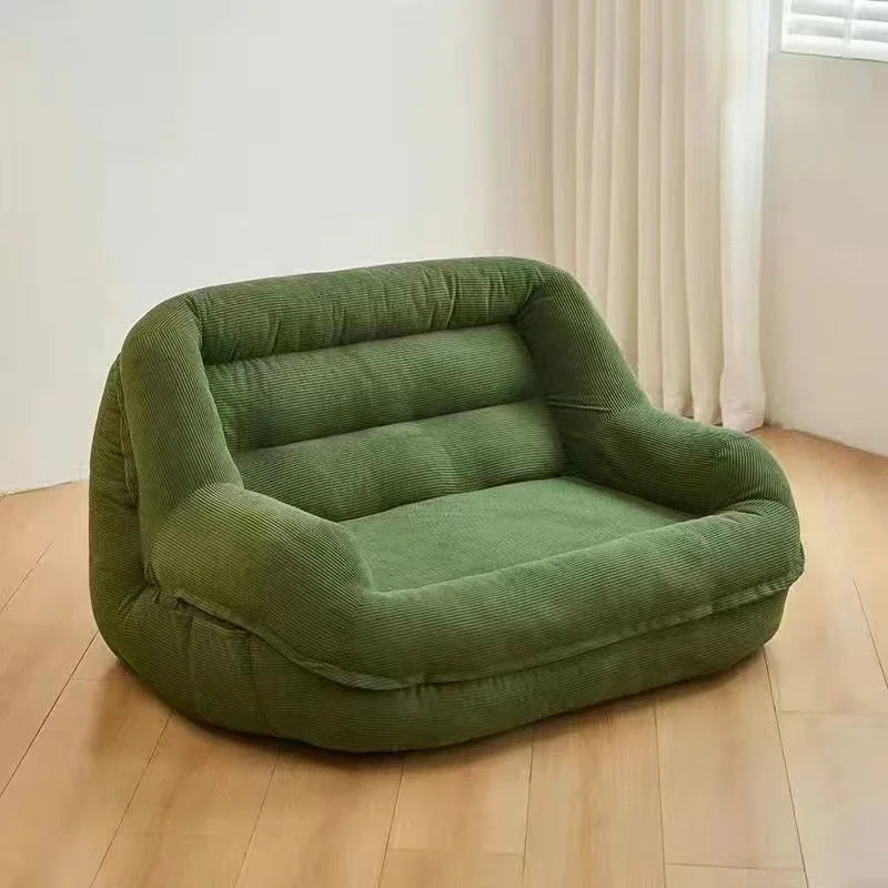 Portable Lazy Sofa Living Room Cheap Single Sofas