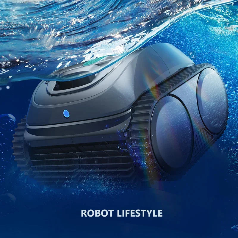 Wireless Robotic Swimming Pool Cleaner WYBOT C1 APP Control Clean Floor Wall