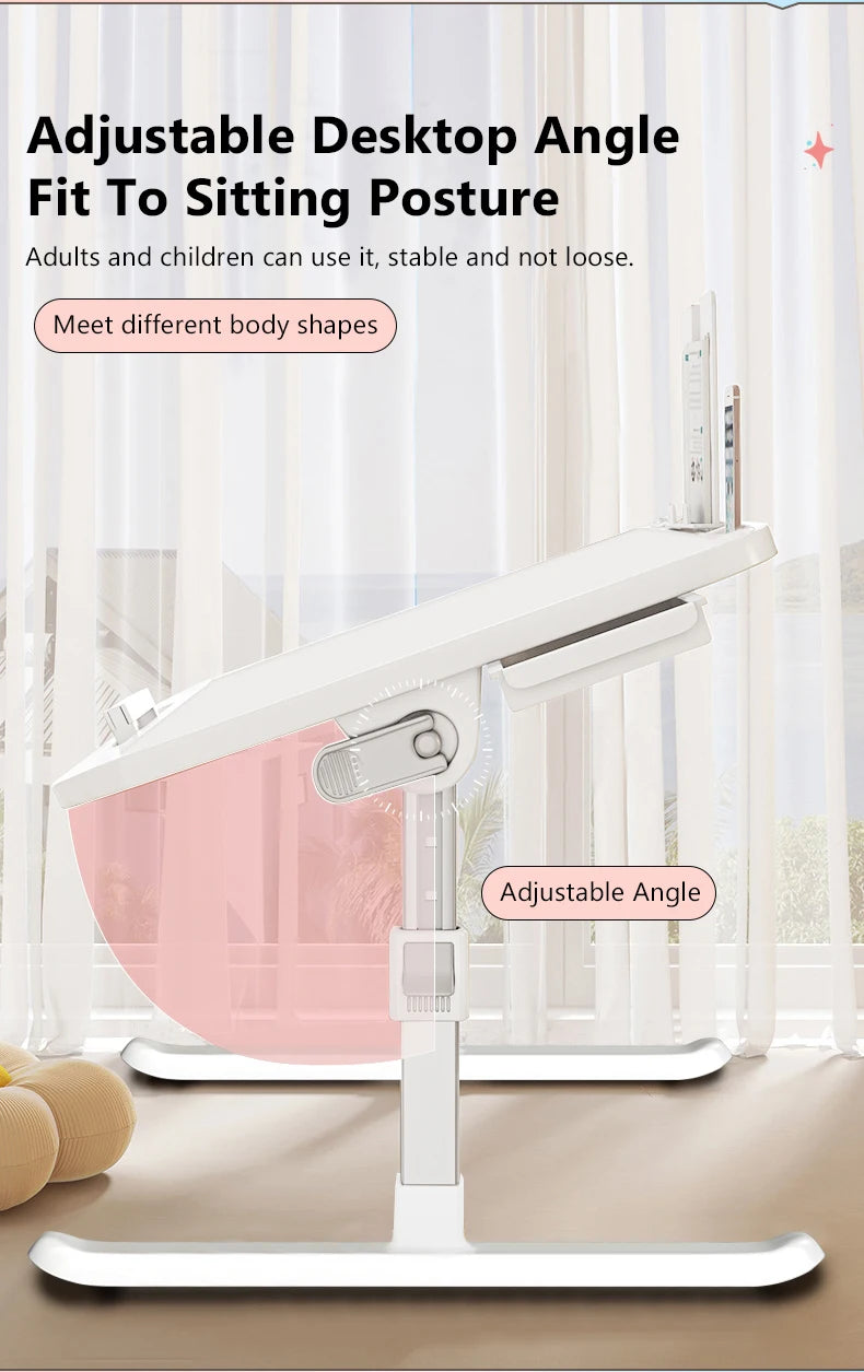 Laptop Desk Foldable Bed Table Adjustable Computer Desk