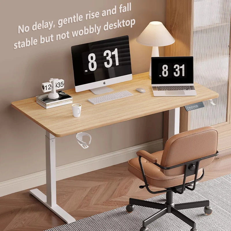Height Adjustable Desk Motion Electric Sit Stand Up Down Computer Table