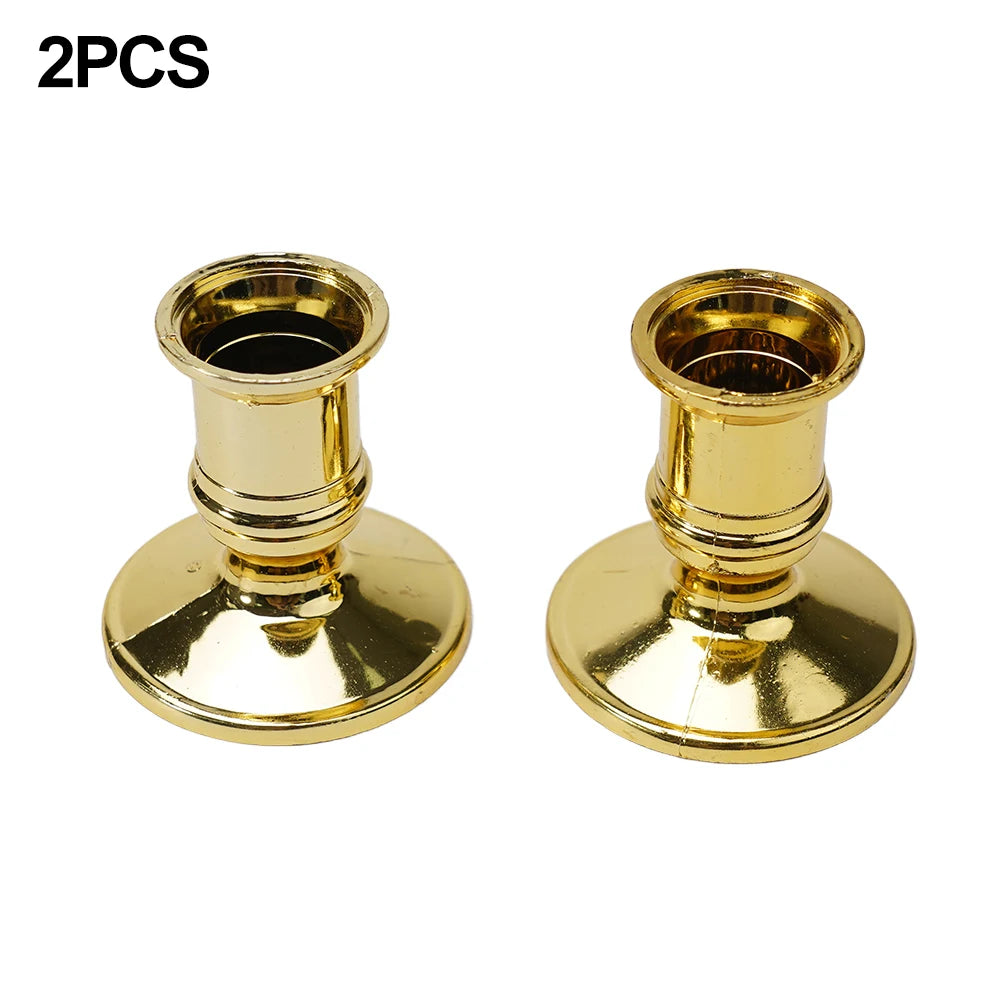 2pcs Taper Candle Holders Candlestick