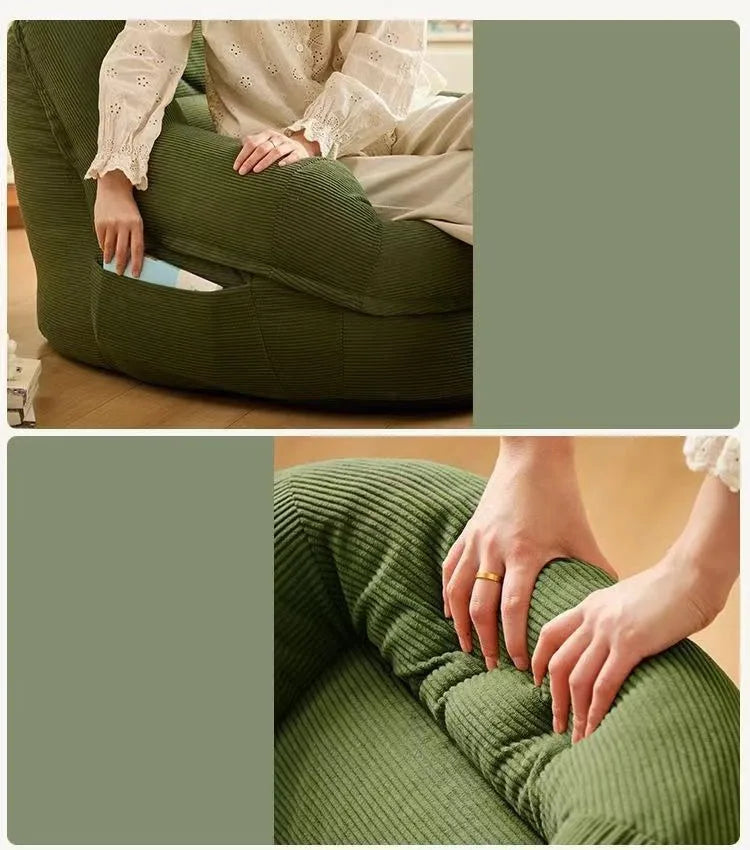 Portable Lazy Sofa Living Room Cheap Single Sofas