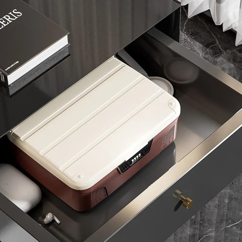 Digital Password Lock Safe Box Passport Medicine Portable Organizer