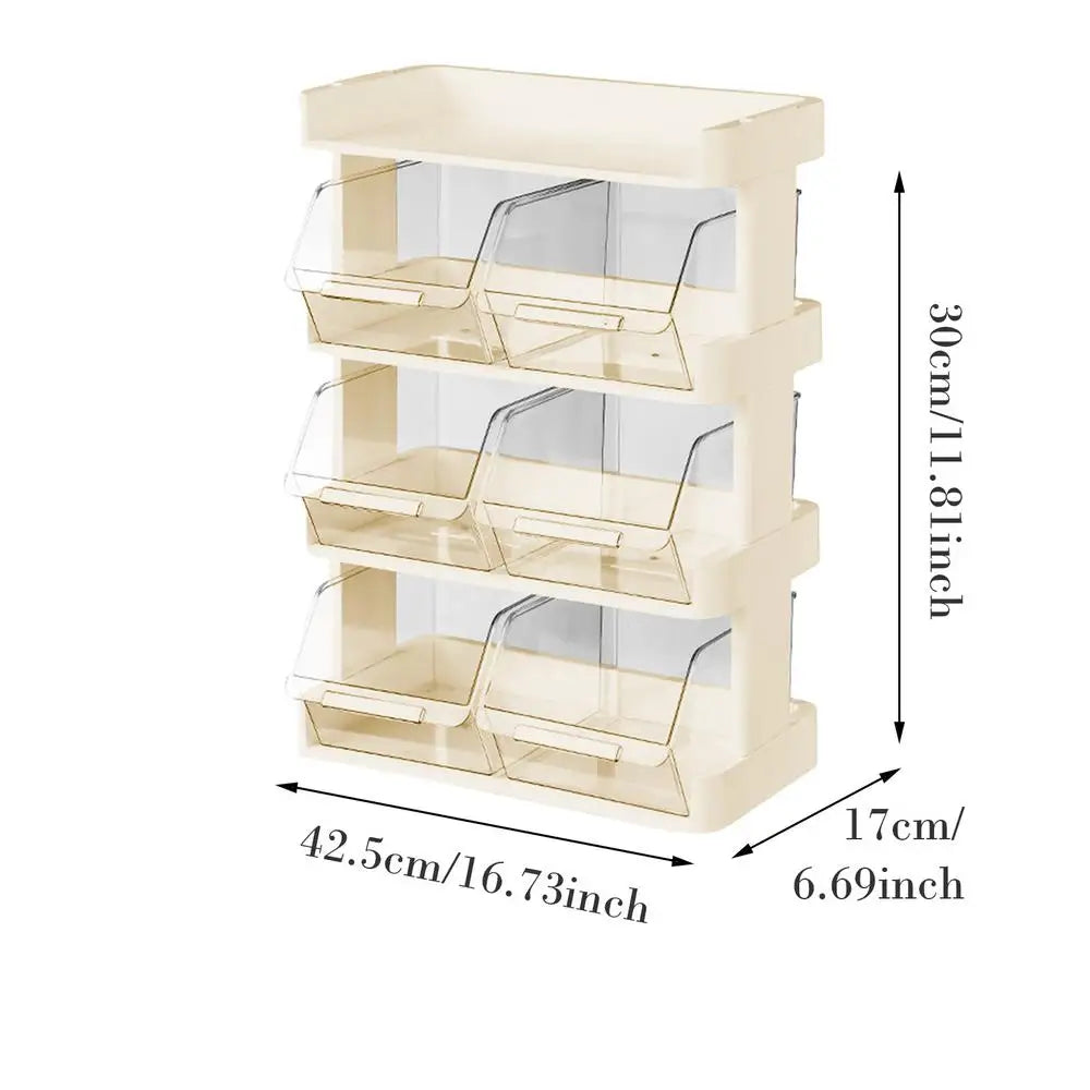 Desktop Tea Bag Organizer Large Capacity Tea Bag Holder Coffee Pod