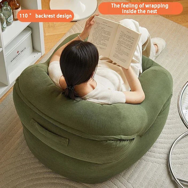 Portable Lazy Sofa Living Room Cheap Single Sofas