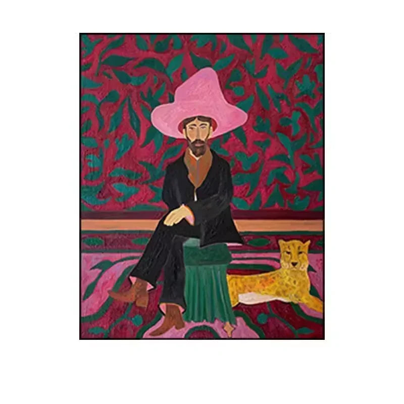 VIKAMA Art Retro Abstract Crystal Pile Carpet