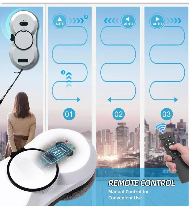 UPS System Robot Window Cleaner Vacuum Smart Home Appliance