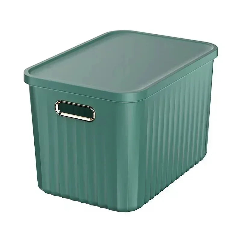 Sundries Storage Boxes with Lid Light Luxury Snacks Toys Storage