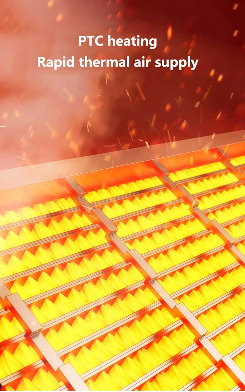 Xiaomi Car Heater 12v24v Low Power 360°Rotation