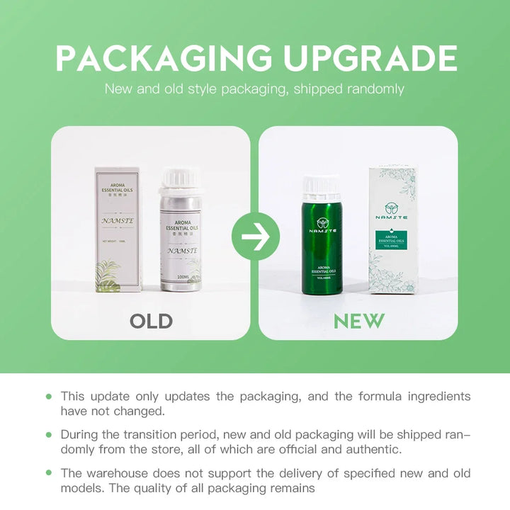 Namste Diffuser Essential Oils Oasis Hotels 100ML Aromatic Oil