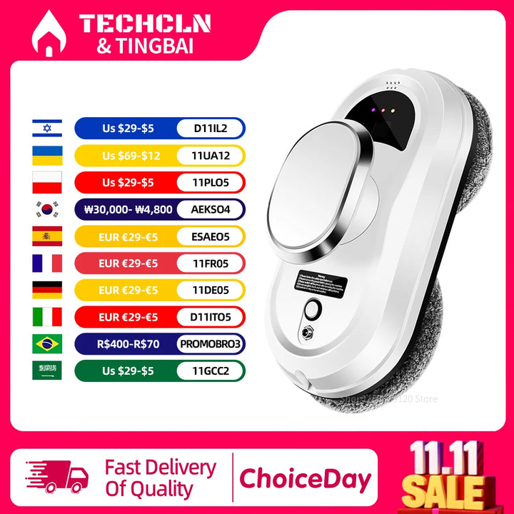 Intelligent Window Cleaning Robot Vacuum Cleaner Robot Window Cleaner