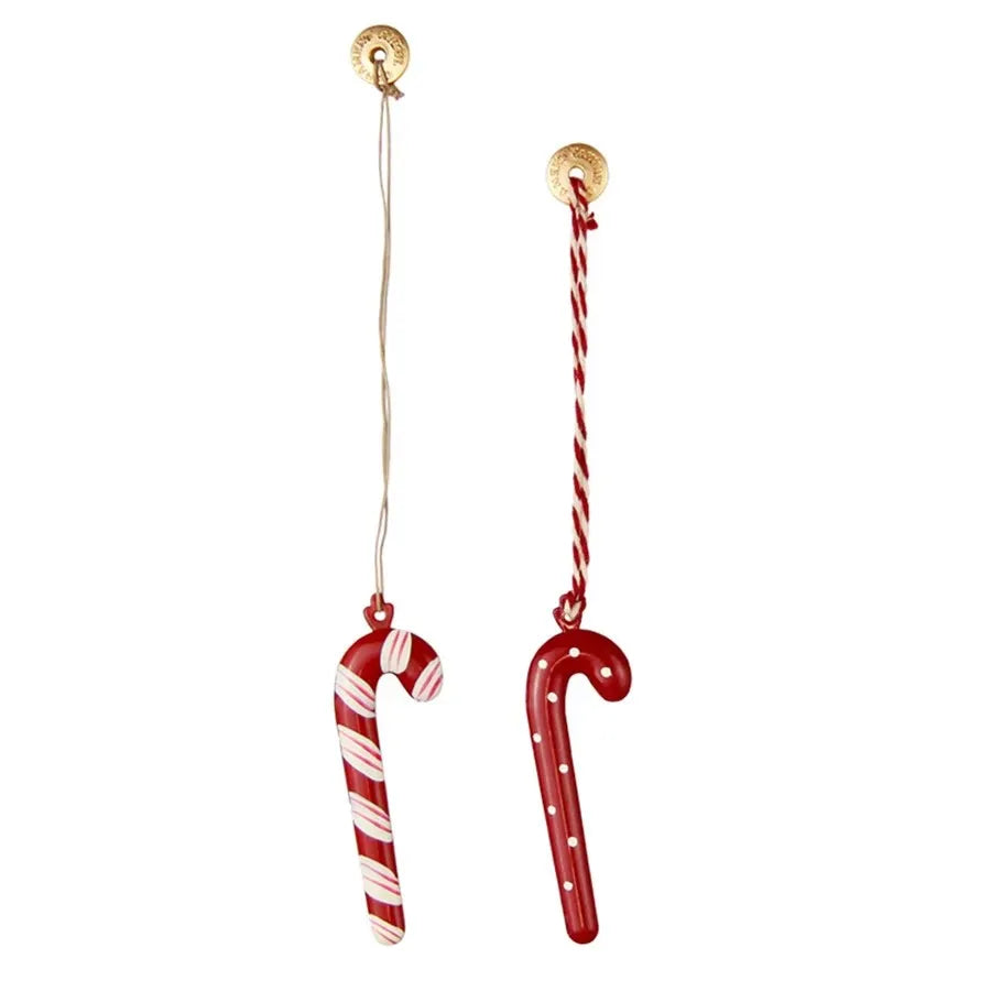 Metal Hand Painted Hanging Christmas Tree Decoration, Holiday Gift