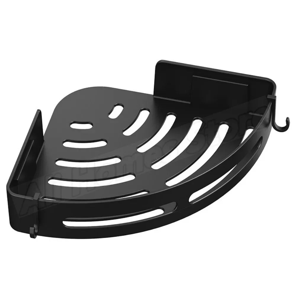 No Drill Wall Corner Bathroom Shelf Corner Shelf Storage Organizer