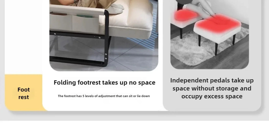 Reclining chair office lunch break folding chair