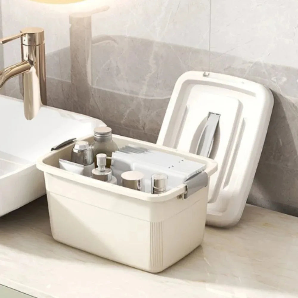 Dustproof Covered Storage Box Durable Large Plastic Storage Box