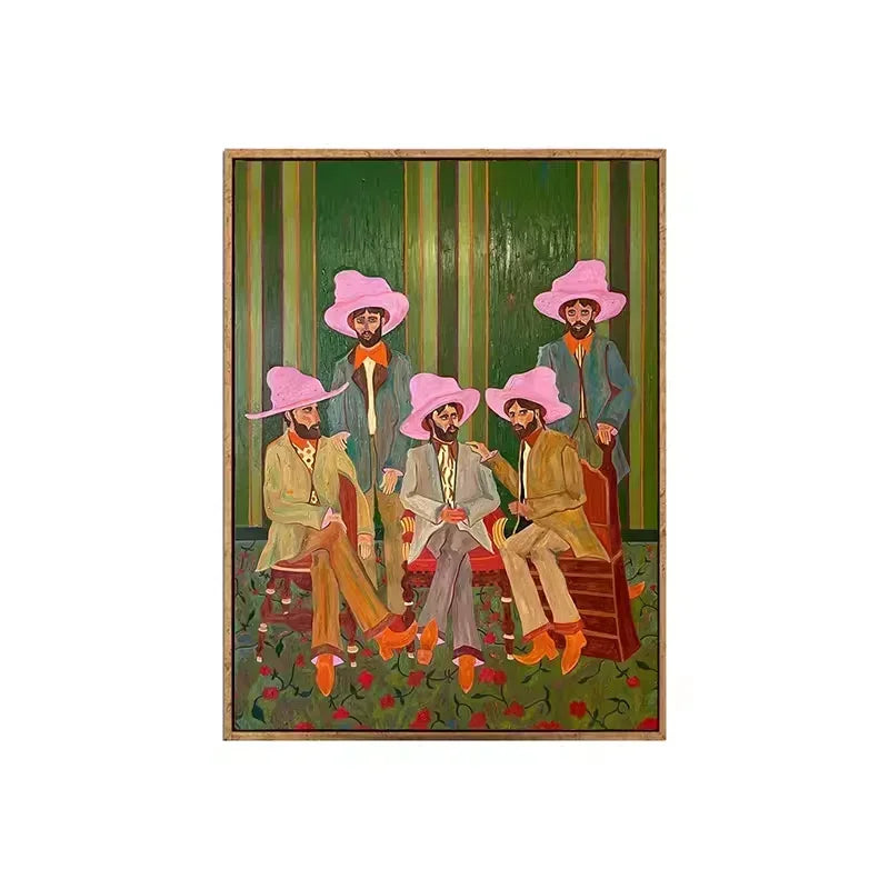 VIKAMA Art Retro Abstract Crystal Pile Carpet