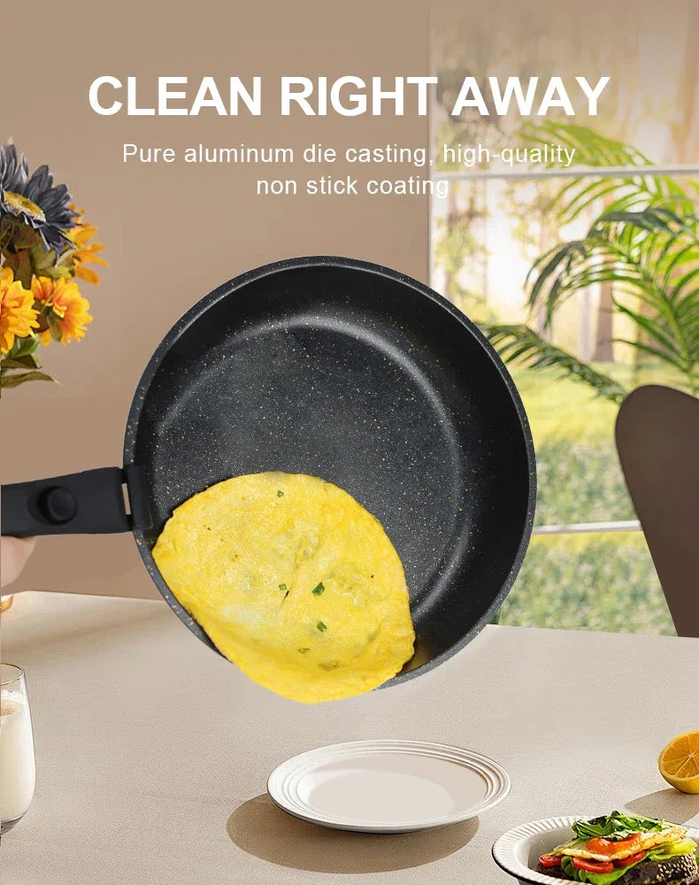 DONNOR Kitchen Pots and Pans Set Cookware Set