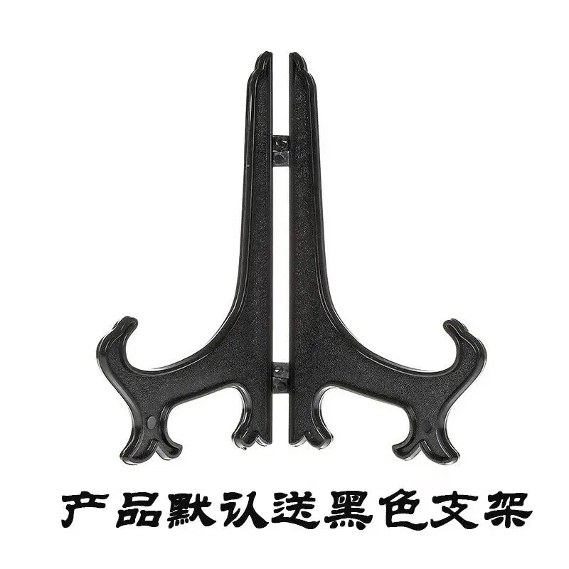 6-8inch Chinese Style Ceramic Plate with Dragon Phoenix