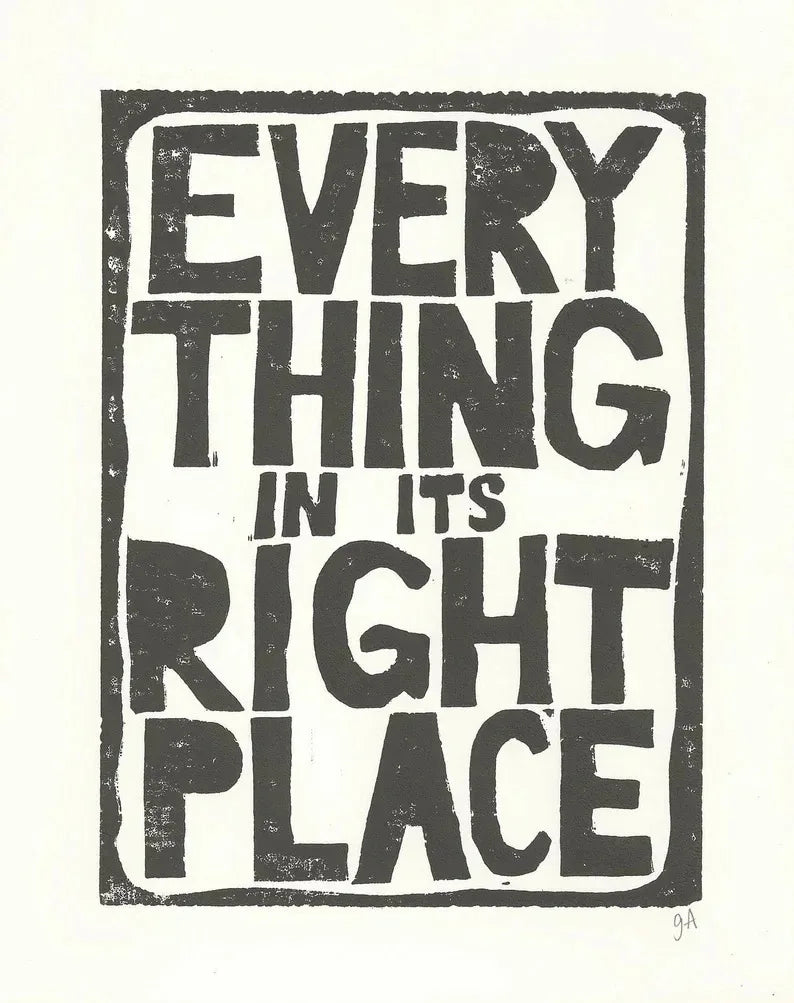 Scandinavian Classic Vintage Wall Art Rock Band Radiohead Music Canvas