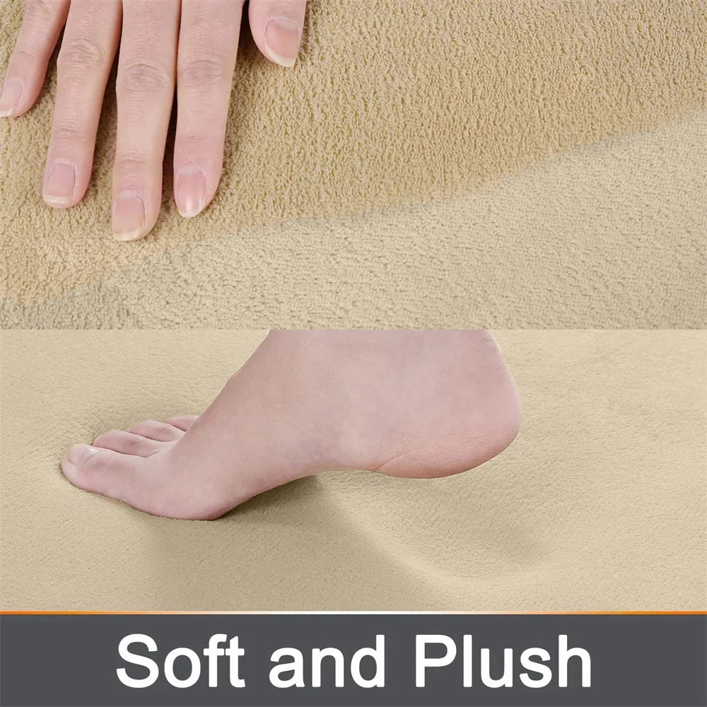 Homaxy Super Absorbent Bath Mat Memory Foam Carpet Non-Slip