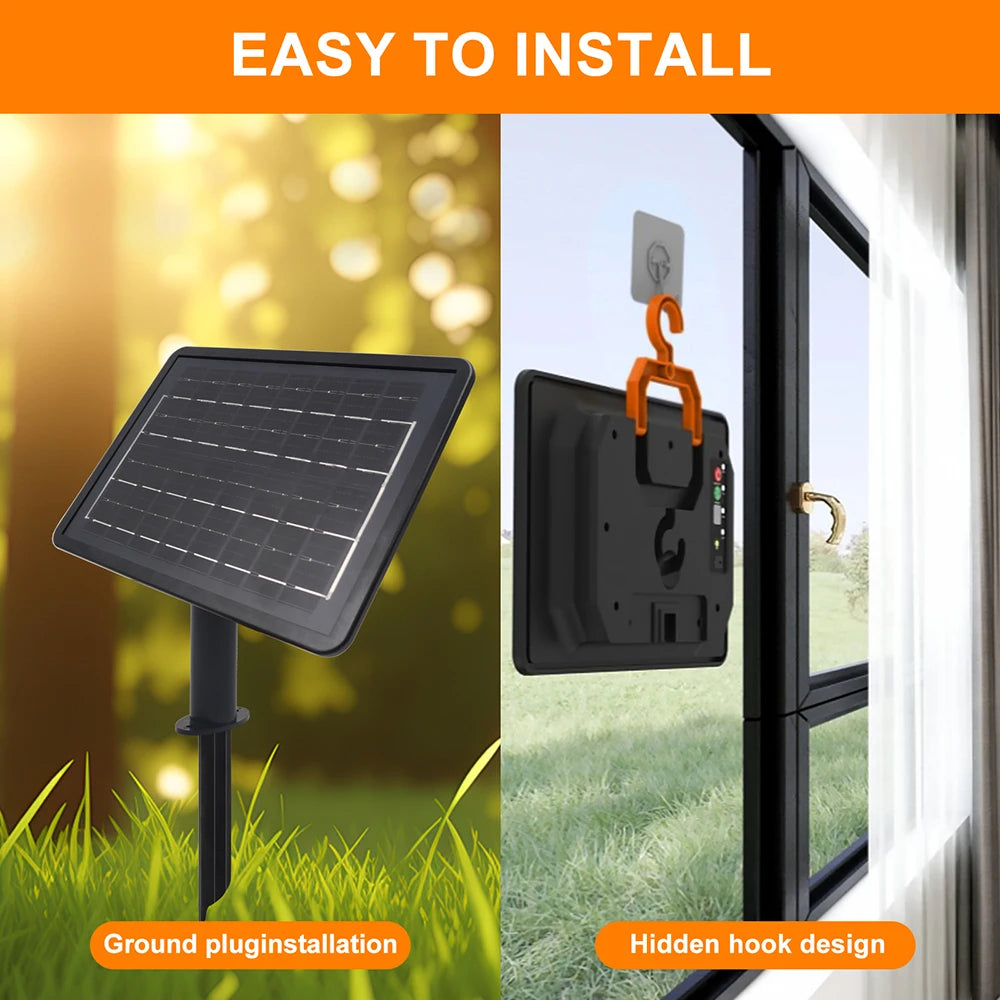 24V LED Neon Light Strip Solar Waterproof 8 Modes 320LEDs/m