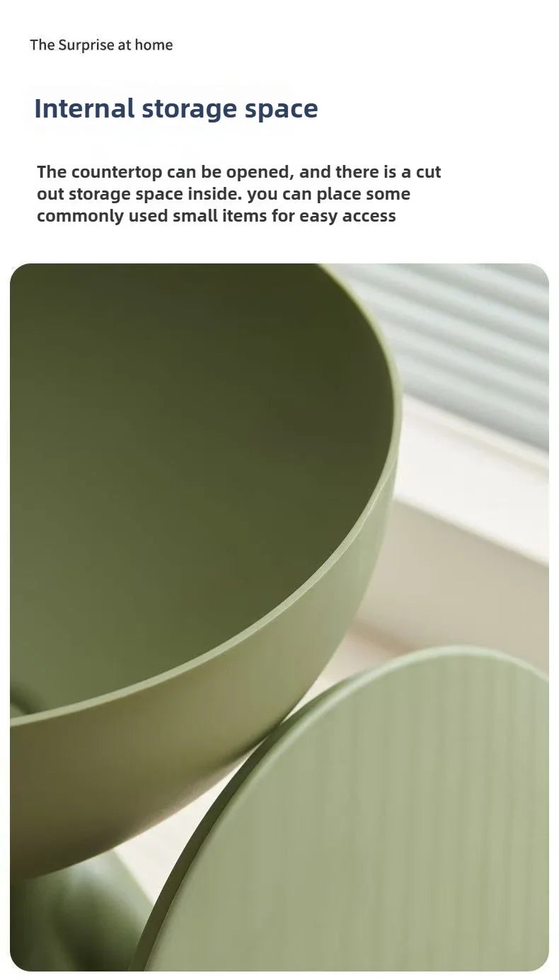 Light Luxury Cartoon Sofa Edge Table Creative Flat Head Coffee Table