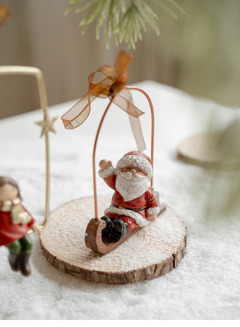 Pendants Creative Christmas Tree Toppers Fashion Santa Claus