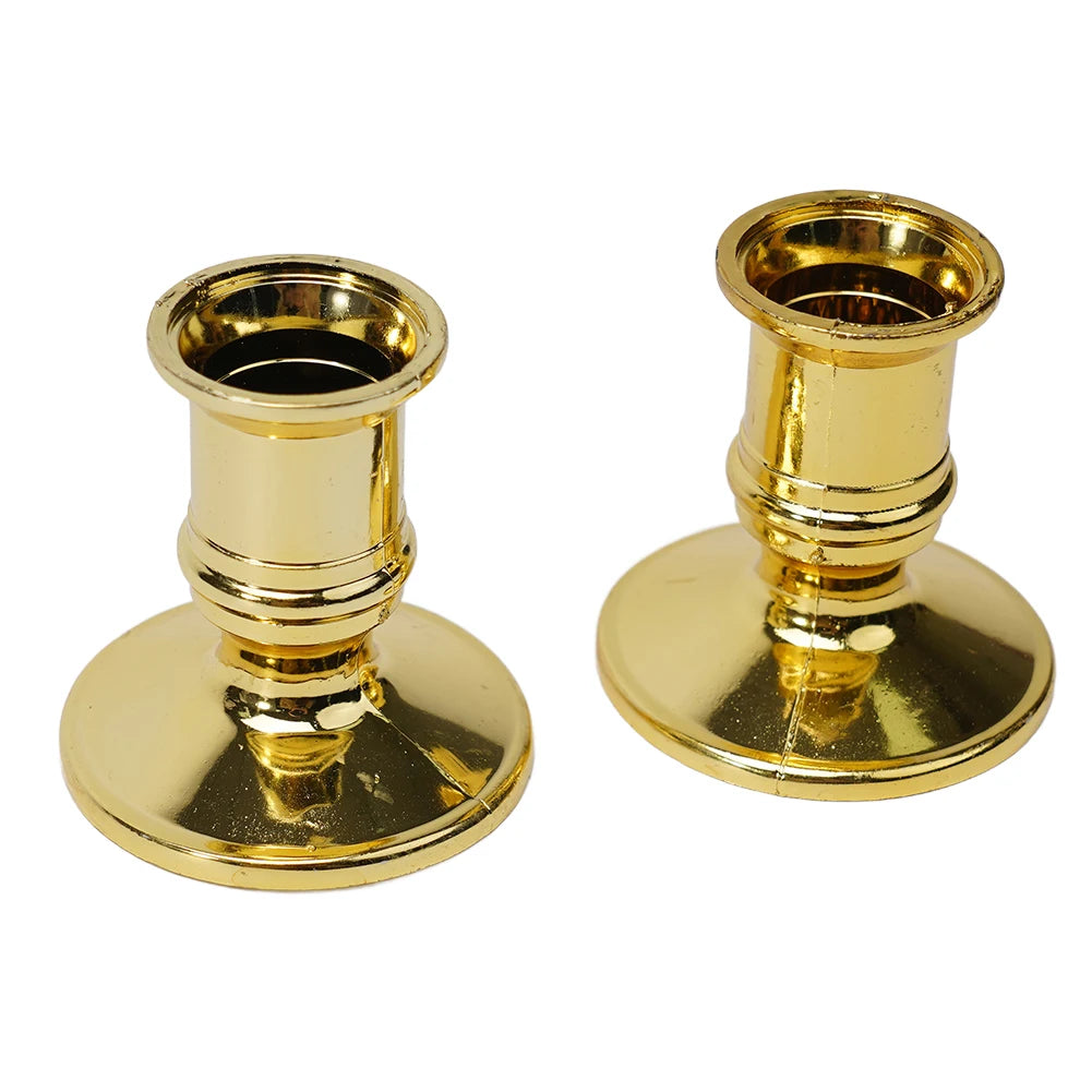 2pcs Taper Candle Holders Candlestick