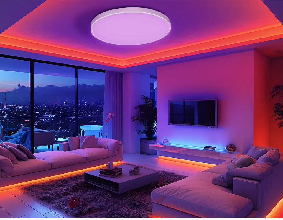Smart WiFi LED Ceiling Light 24W Cozylife APP Control Voice Control