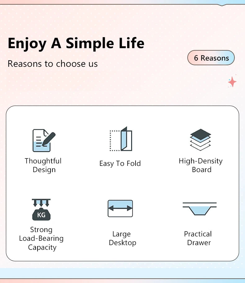 Laptop Desk Foldable Bed Table Adjustable Computer Desk